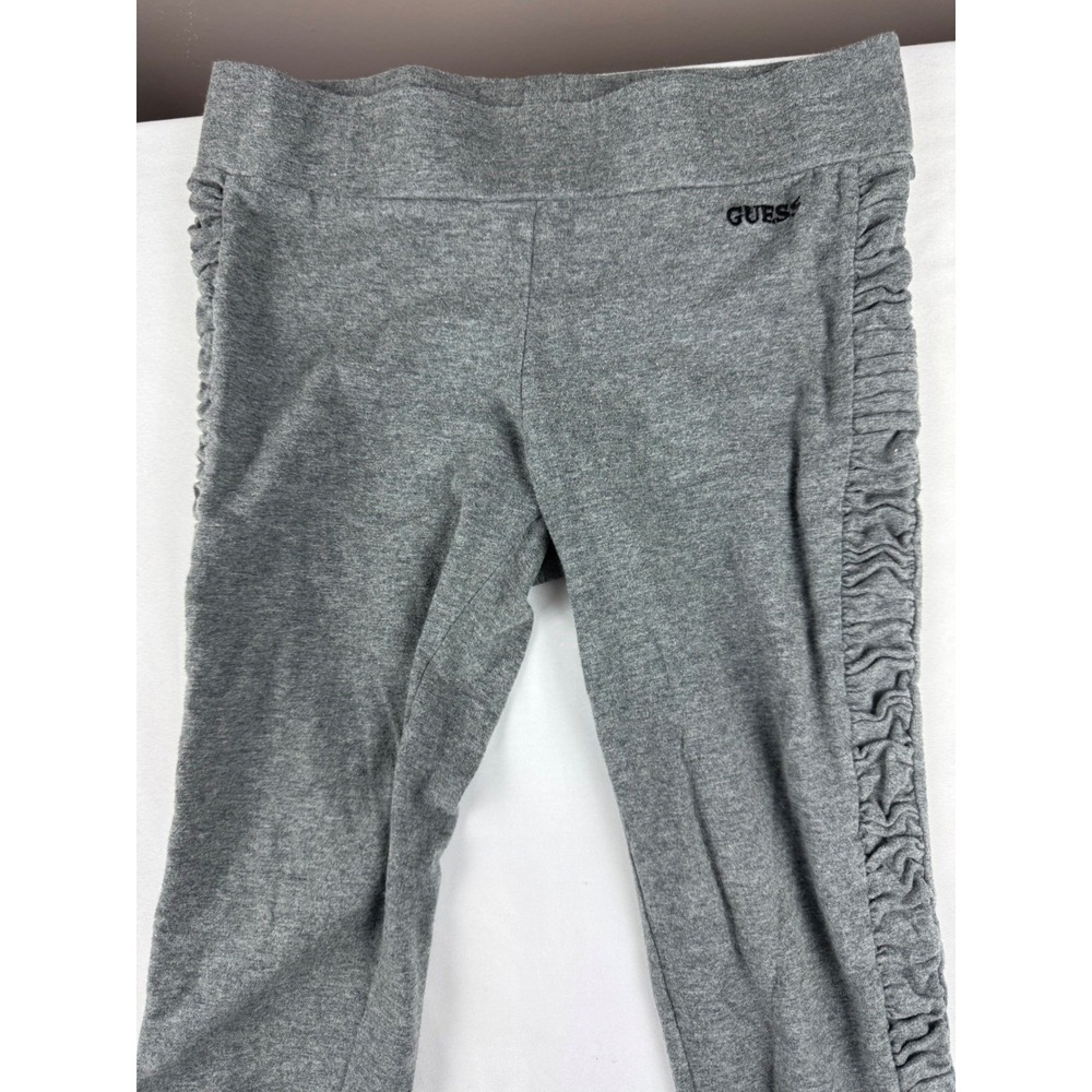 Guess Gray Ruched Side Leggings Pants Size S
